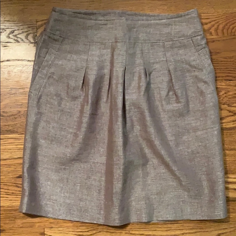 Ann Taylor metallic skirt